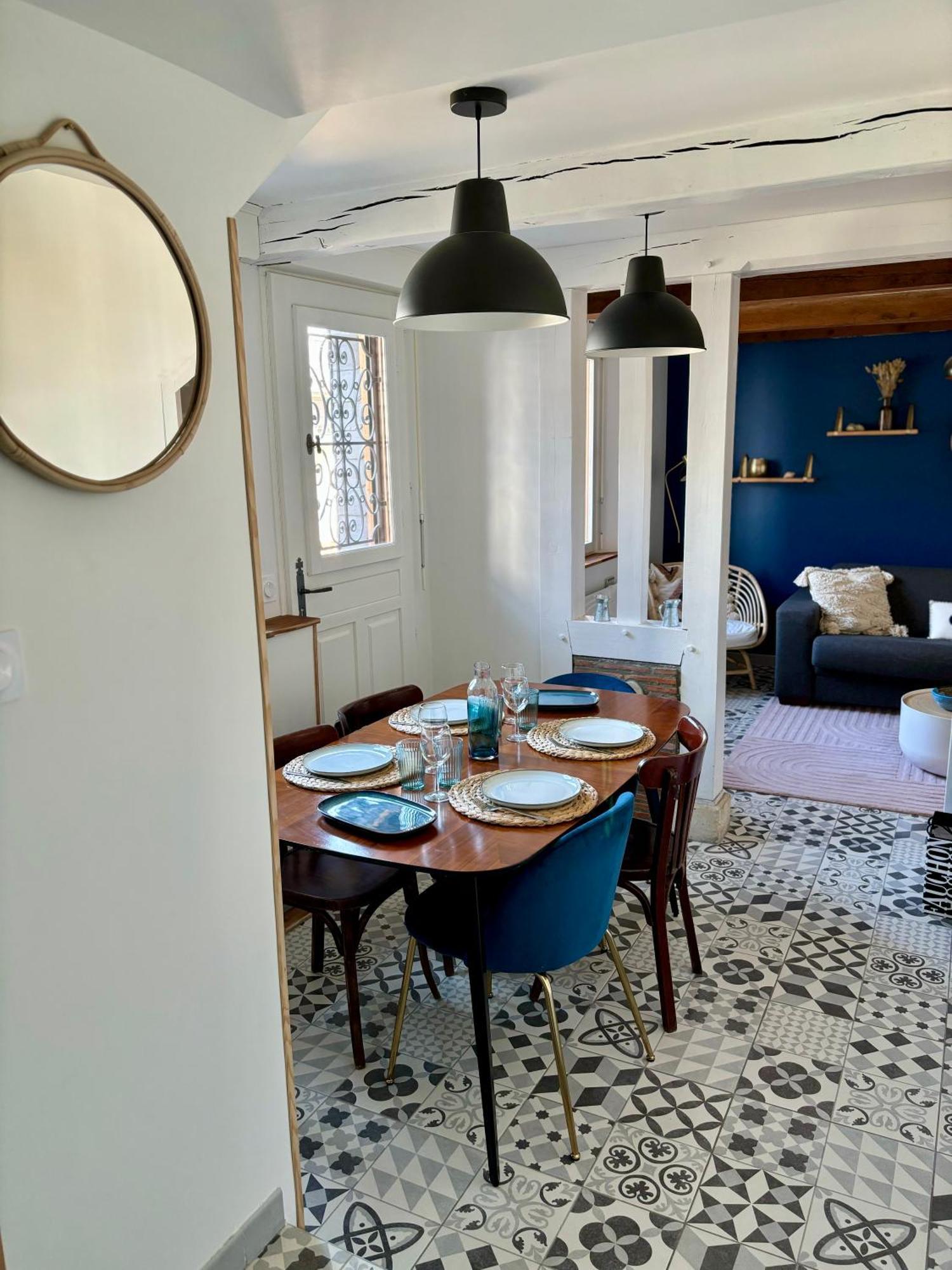La Petite Ardoise - Maison Au Calme Pour 4 Pers オンフルール エクステリア 写真